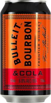Bulleit Bourbon & Cola 6% Can 4X375ML