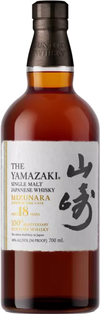 Suntory Yamazaki Mizunara 18 Year Old 100TH Edition 700ML