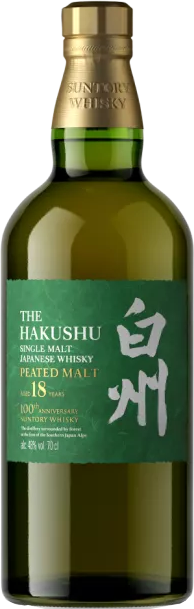 Suntory Hakushu Peated Malt 18 Year Old 100TH Edition 700ML