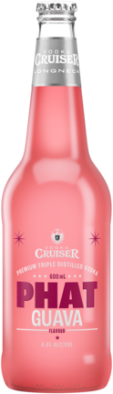 Vodka Cruiser Phat Guava Btl 12X600ML