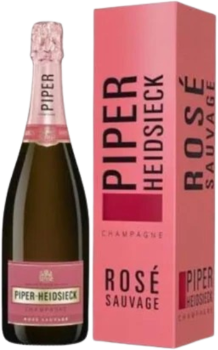 Piper Heidsieck Rose NV Sauvage Gift Box 750ML