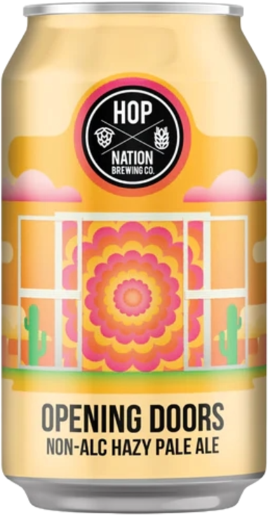 Hop Nation Opening Door No Alch Can 6X375ML