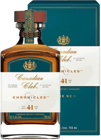 Canadian Club Chronicles 41YO Whisky 45% 750ML