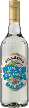 Billsons Lime & Coconut Cordial 700ML