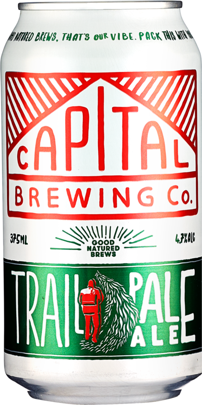 Capital Trail Pale Ale Can 16X375ML