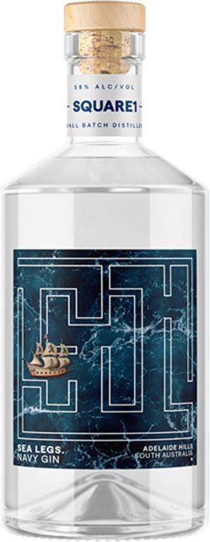 Square 1 Sea Legs Navy Gin 700ML