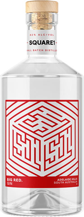 Square 1 Big Red Gin 700ML