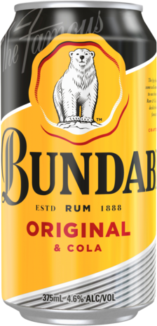 null Bundaberg Rum UP & Cola 4.6% Can 24X375ML