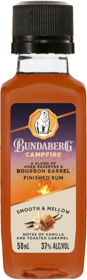 Bundaberg Rum Campfire Bourbon Barrel Finish 50ML