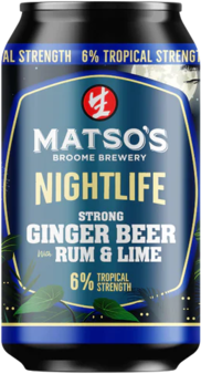 Matsos Nightlife Rl Gingerbeer Can 1X330ML