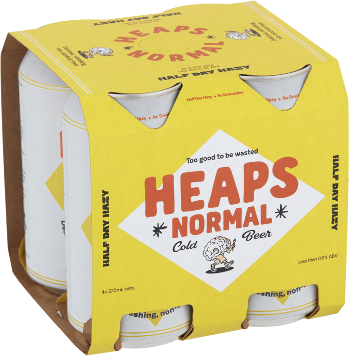 Heaps Normal Half Hazy IPA 4X375ML