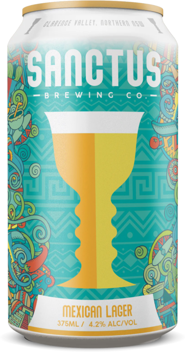Sanctus Little Finger Mexican Lager Can 16X375ML