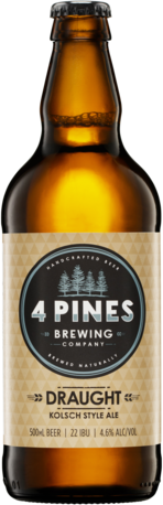 4 Pines Draught Tall 1X500ML