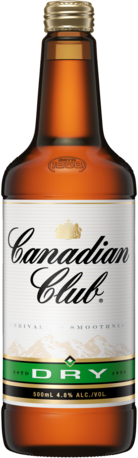 Canadian Club & Dry 4.8% Tall 12X500ML