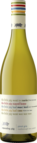 null Squealing Pig Pinot Gris, Marlborough, NZ, 750mL
