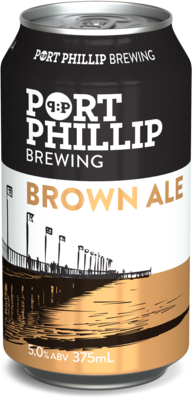 Port Phillip Brewing Brown Ale Can 16X375ML