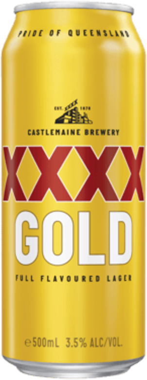 XXXX Gold Can 1X500ML