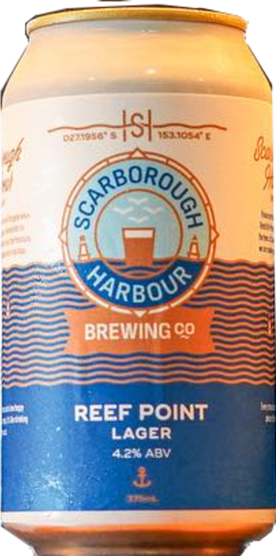 Scarborough Harbour Reef Point Lager Can 4X375ML