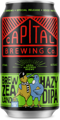 Capital Brewing Brew Zealand Hazy DIPA Can 24X375ML