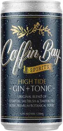 Coffin Bay High Tide Gin & Tonic Can 4X250ML