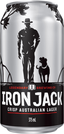 null Iron Jack Black Lager Can 6X375ML