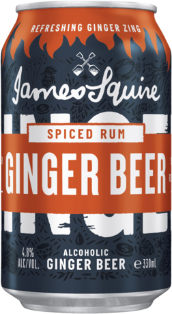 James Squire Ginger Beer Spiced Rum Can 1X330ML