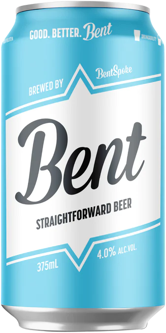 Bentspoke Bent Straight Forward Ale 4% Can 24X375ML