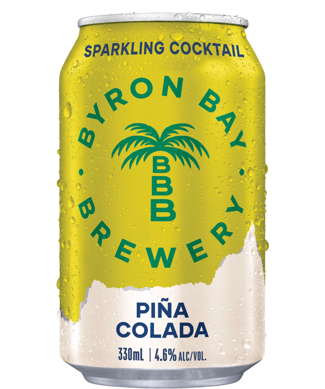Byron Bay Pina Colada Can 4X330ML