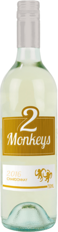 2 Monkeys Chardonnay 750ML