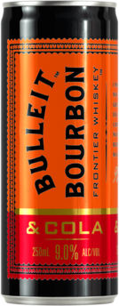 Bulleit Bourbon & Cola 9% Can 1X250ML