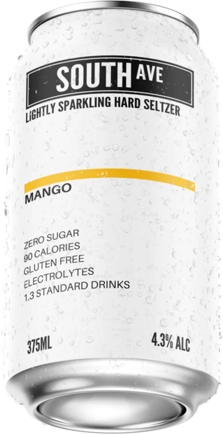South Ave Mango Seltzer Can 1X375ML