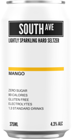 South Ave Mango Seltzer Can 4X375ML