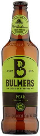 Bulmers Pear Bottle 4X330ML