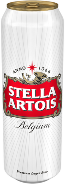 Stella Artois Imported Can 1X568ML