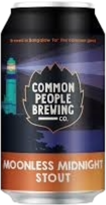 Common People Moonless Midnight Stout Can 16X375ML