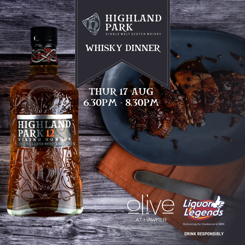 Highland Park Whisky Dinner