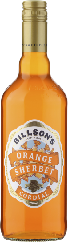 Billsons Orange Sherbert Cordial 700ML