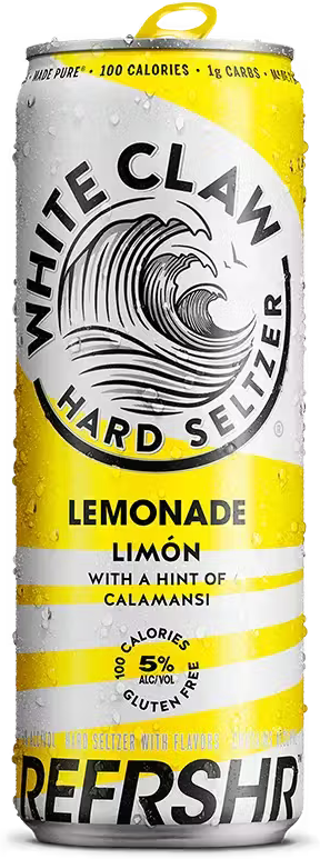 White Claw Seltzer Refresher Lemonade Limon Can 4X330ML