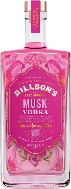 Billsons Musk Vodka 500ML