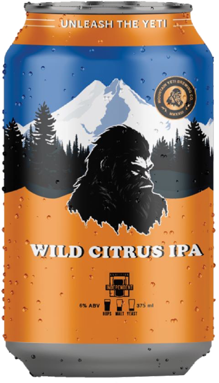 Mountain Yeti IPA Can 1X375ML
