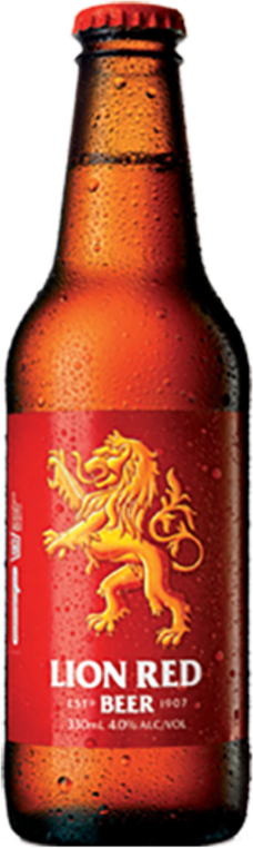 Lion Red Btl 6X330ML