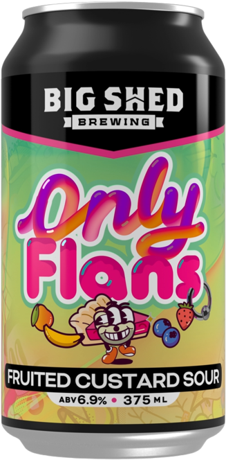 Big Shed Onlyflans Can 24X375ML