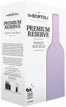 null De Bortoli Reserve Pinot Grigio Cask 2LT