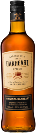 Bacardi Oakheart Rum 700ML