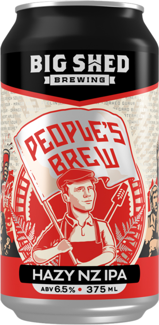 Big Shed NZ Hazy IPA Can 4X375ML