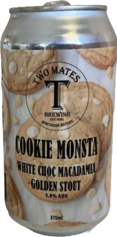Two Mates White Choc Maca Gold Stout 16X375ML