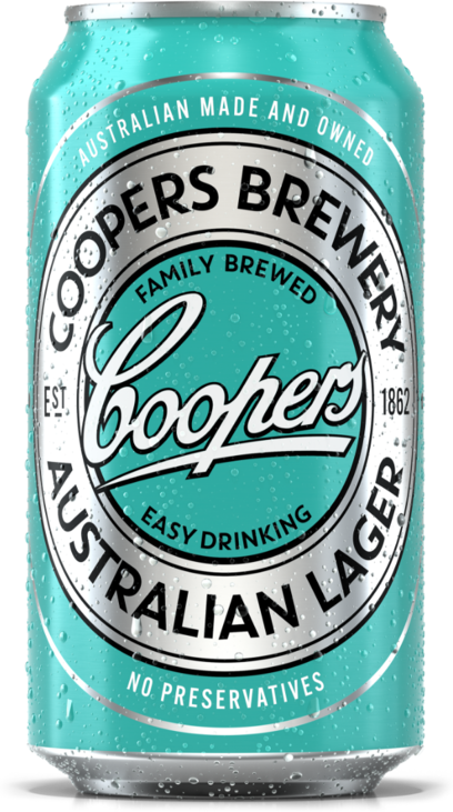 Coopers Australian Lager Can 24X375ML