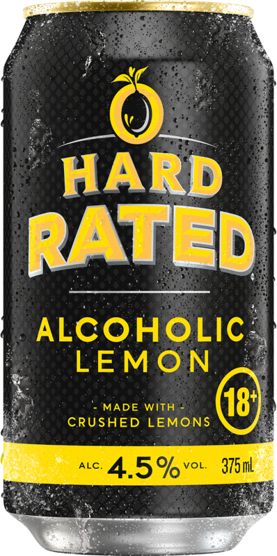 Hard Rated Lemon 4.5% Can 24X375ML