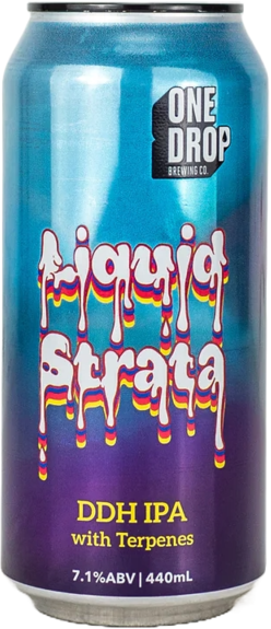 One Drop Brewing Liquid Strata Hazy IPA 4X440ML