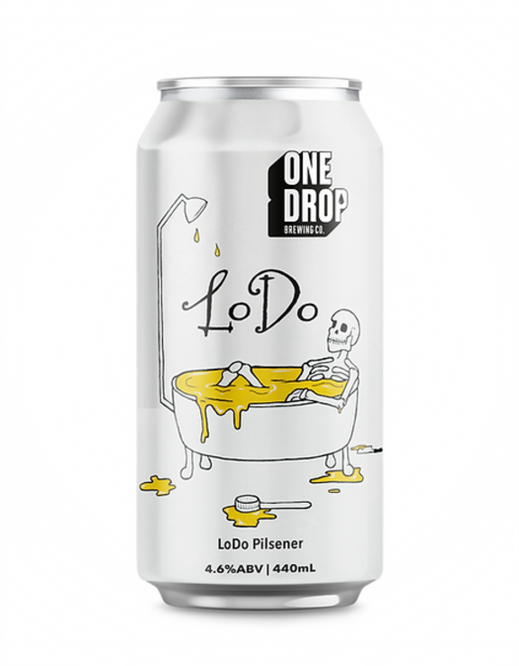 One Drop Brewing Lodo Pilsener Can 16X440ML